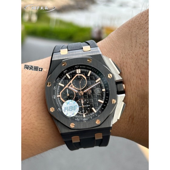 同价:2700，全陶瓷壳，采用7750 改 3126的计时机芯 ，12 秒与官方一致 
『HBF出