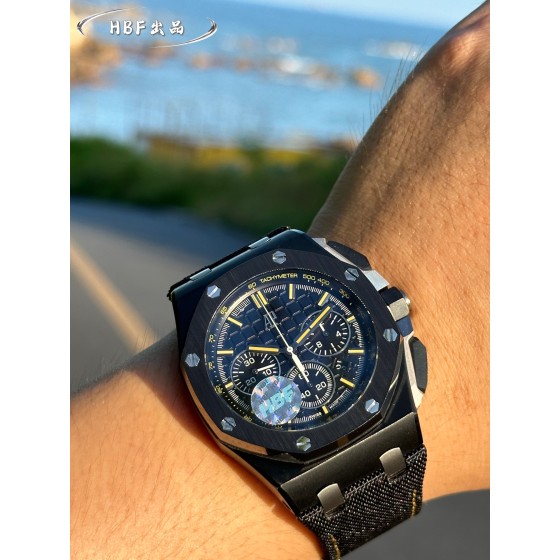 『HBF出品』  陶瓷圈口版本 AP-爱彼 Audemars Piguet 皇家橡树离岸型皇家260