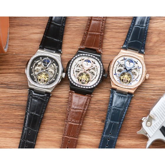 600金白同价
男人挚爱   镂空腕表
【最新】：百达翡丽最佳设计独家首发
【类型】：精品男士