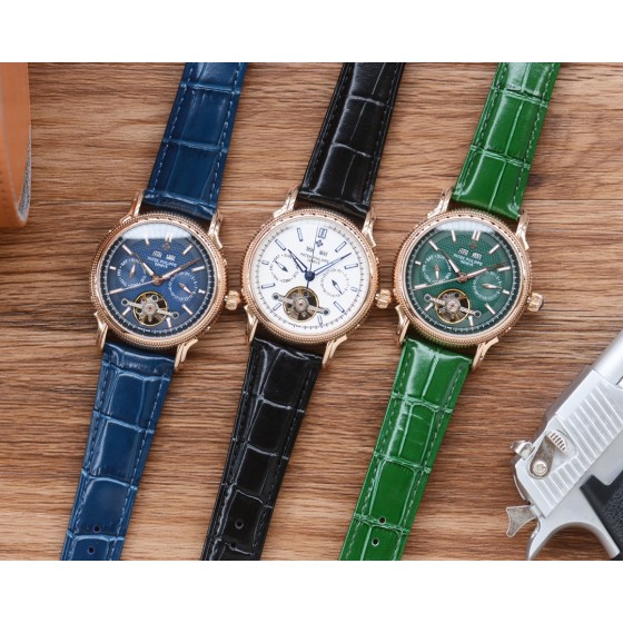 白皮520，金皮540
白钢530，金钢550，
男人挚爱   多功能腕表
【最新】：百达翡丽