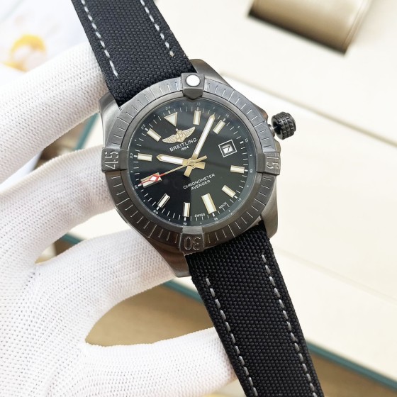 白470-黑壳490。西铁城+170 百年灵超级海洋系列! 圈口正品一致凸出来、 表壳采用316精钢