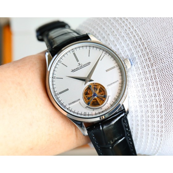 白500-金/黑520 钢20。积家Jaeger Lecoultre 超薄大师精品男士腕表，多功能设