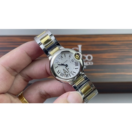 AF！卡地亚蓝气球28尺寸石英机芯！