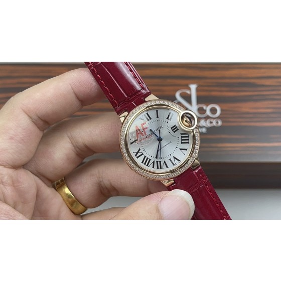 AF！卡地亚蓝气球玫瑰金33系列！