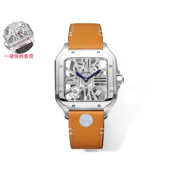 THB 山度士镂空皮带快拆系列
 2024首发
参数与正品同步
表径：39.8毫米      