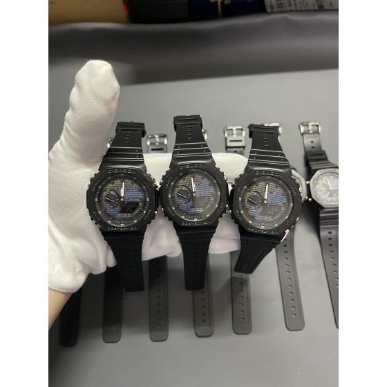 冰彩主题农家橡树限量款
型号：GA-2100
功能：秒表（精确到1/1000秒）世界时间，倒计时