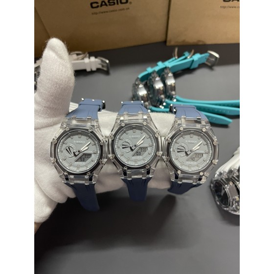 AP农家橡树透明冰川限量
型号：GM-2100A
功能：太阳能、秒表（精确到1/1000秒）世界