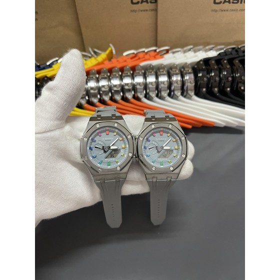 宇舶AP农家橡树八角形限量
型号：GM-2100AP
功能：太阳能、秒表（精确到1/1000秒）