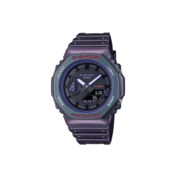 农家橡树限量款
型号：GA-2100
功能：太阳能、秒表（精确到1/1000秒）世界时间，倒计时