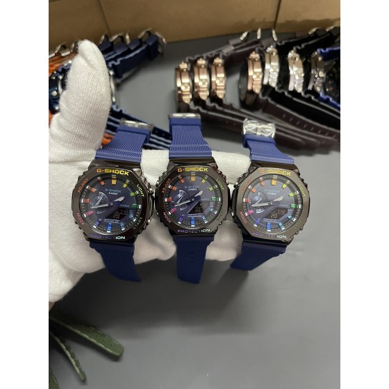 农家橡树八角形限量
型号：GM-2100
功能：太阳能、秒表（精确到1/1000秒）世界时间，倒