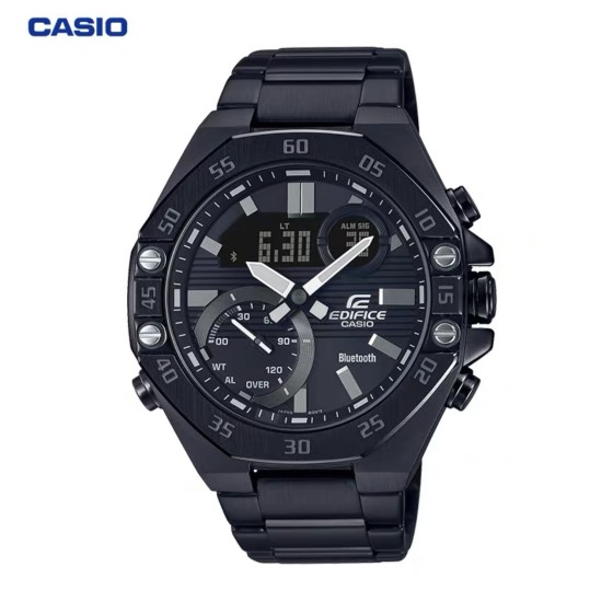 新款限量款钢铁之心型号ECB-10
功能：太阳能，秒表（精确到1/1000秒）世界时间，倒计时，闹