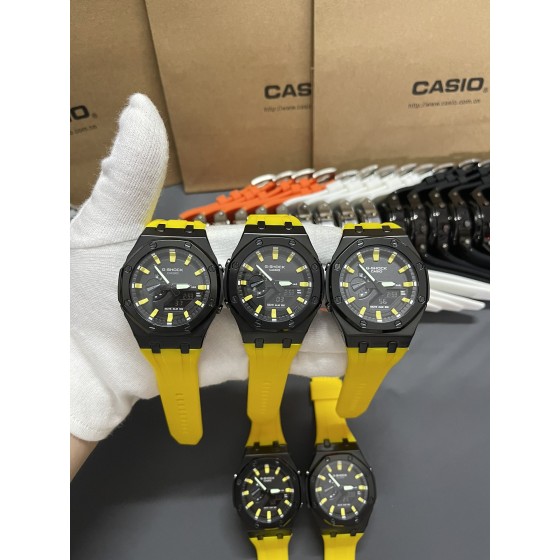 宇舶AP农家橡树八角形限量
型号：GM-2100AP
功能：太阳能、秒表（精确到1/1000秒）