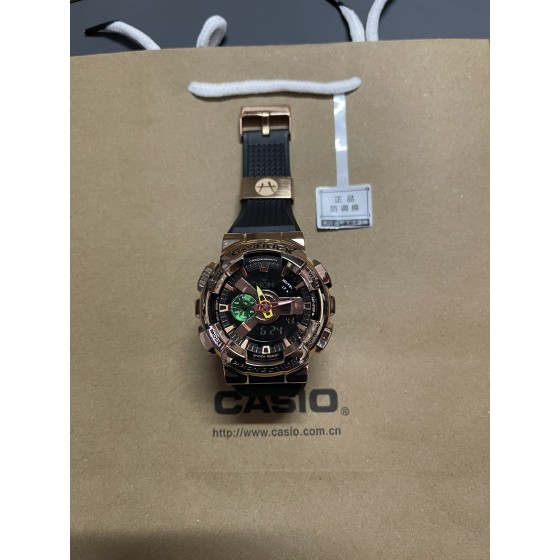 海神小钢炮系列限量款
型号：GM-110
功能：太阳能、秒表（精确到1/1000秒）世界时间，倒