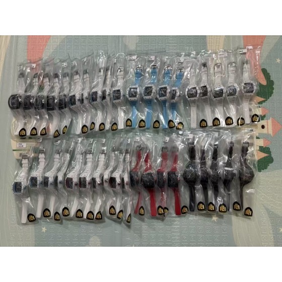 『新厂-NEW Factory』RM055最新升级V5 升级一体机芯版本原装一体双发条盒一体机芯，品