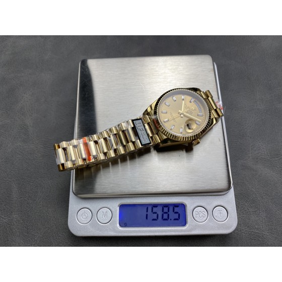 QF 配重 劳力士 星期日志 双历36mm
重量158g装2836机芯
重量140g装3255机
