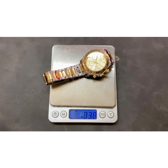 QF 配重 劳力士迪通拿4130机芯 904精钢 184g