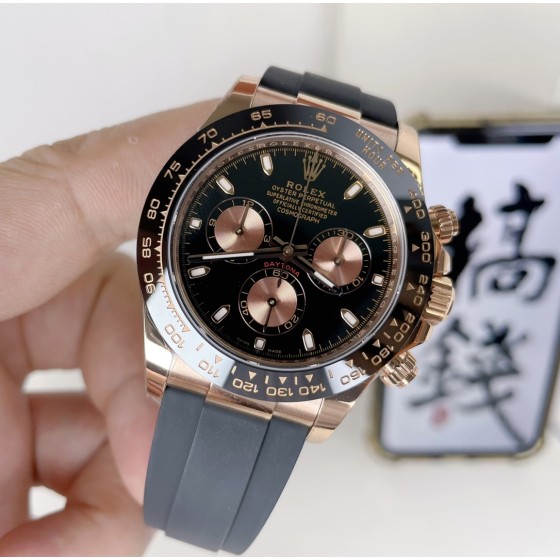 BT厂，劳力士迪通拿/金胶迪，搭载4130机芯，实拍图