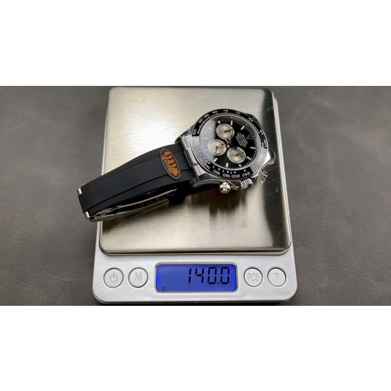 QF 配重版 劳力士Rolex新款迪 最新4131.v6 迪通拿胶带 加重版本 克数重141g 市场