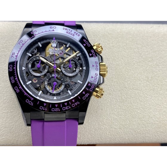 “时间，从未如此令人惊艳。”

GET公司引以为傲的全新镂空劳力士迪通拿腕表，将为您的手腕注入更