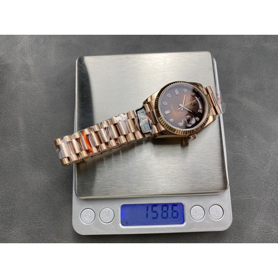 QF 配重 劳力士 星期日志 双历36mm
重量158g装2836机芯
重量140g装3255机