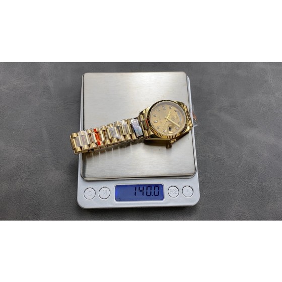 QF 配重 劳力士 星期日志 双历36mm
重量158g装2836机芯
重量140g装3255机