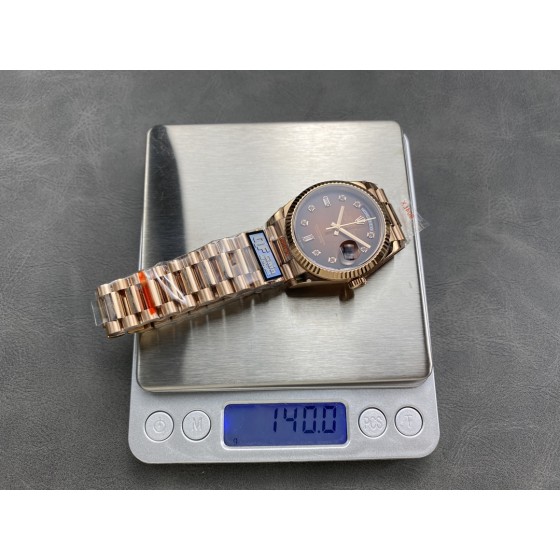 QF 配重 劳力士 星期日志 双历36mm
重量158g装2836机芯
重量140g装3255机