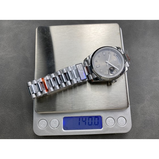 QF 配重 劳力士 星期日志 双历36mm
重量158g装2836机芯
重量140g装3255机