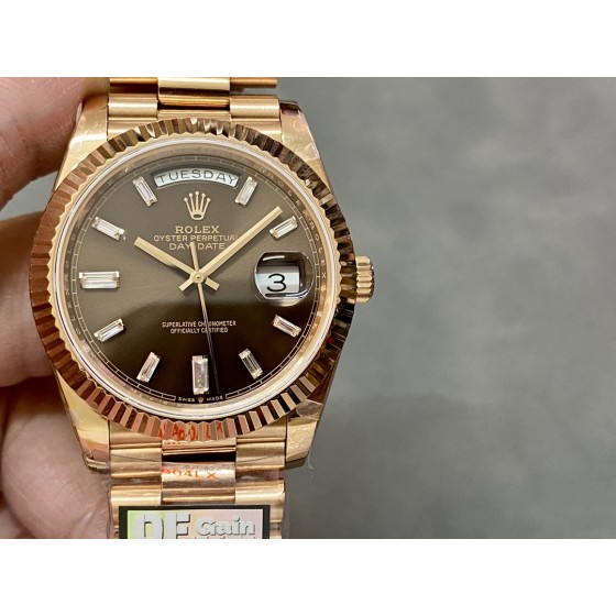 QF 配重版 劳力士 星期日志双历型 2836机芯 40mm 184G