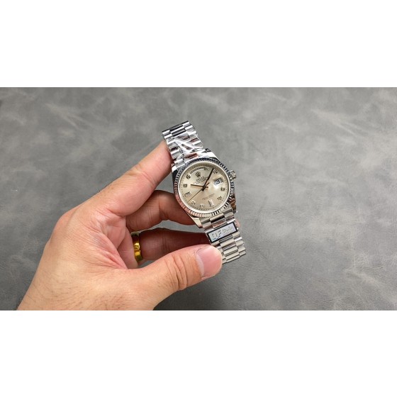 QF 配重 劳力士 星期日志 双历36mm
重量158g装2836机芯
重量140g装3255机