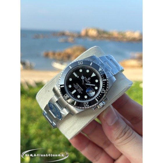 N+版本 submariner水鬼:
40mm3135机:1100-41mm3235机:1400/