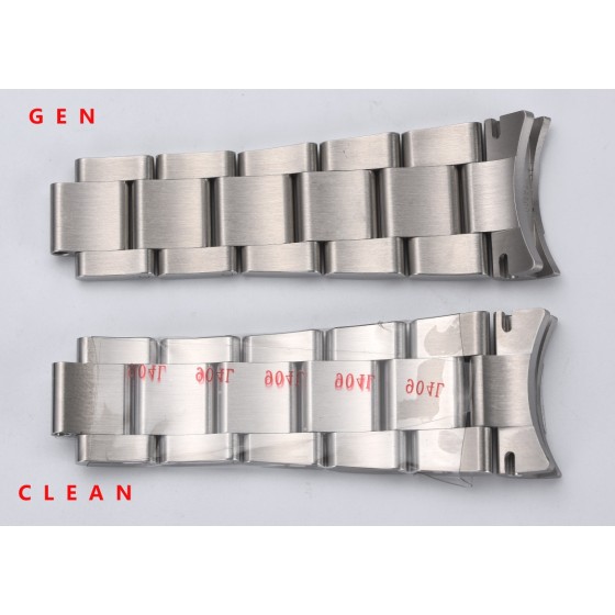 gmt表带真假对比
3珠/板带