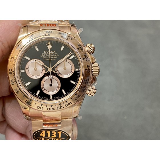 QF 配重版 劳力士 新款迪 迪通拿4131机芯 904精钢182G