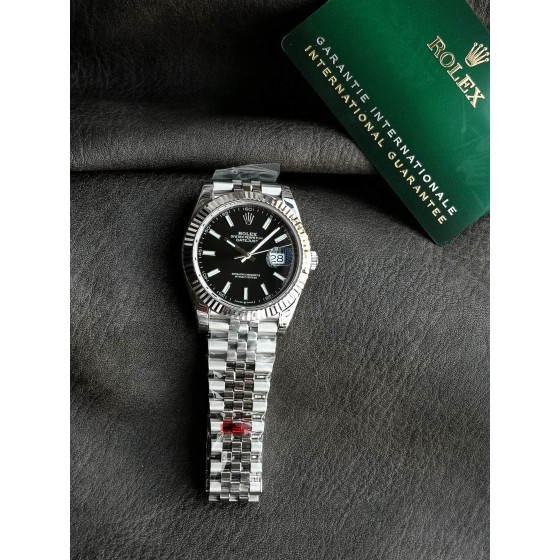 VS新鲜限量推荐：劳力士日志型系列m126334-0018腕表，精钢表壳表链，黑色表盘，搭载3235