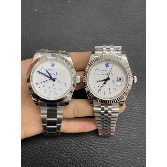 劳力士 Who cares I’m afready pate
个性款闪电 904L精钢