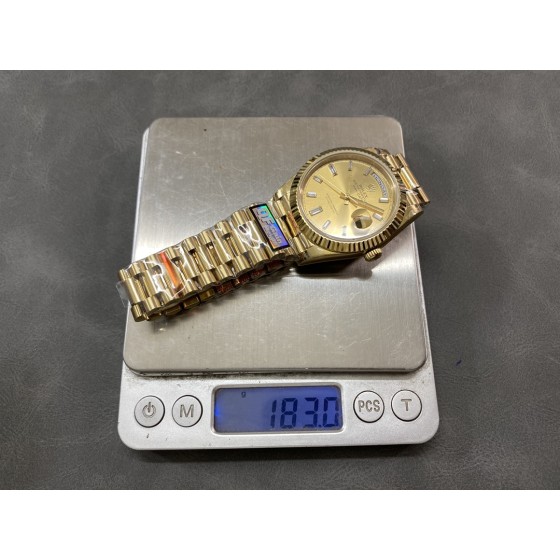 QF 配重版 劳力士 星期日志双历型 2836机芯 40mm 184G