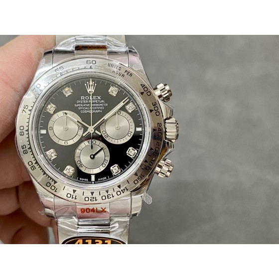 QF 配重版 劳力士 新款迪 迪通拿4131机芯 904精钢182G