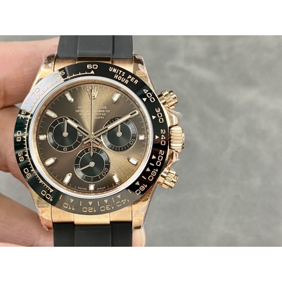 QF 配重版 劳力士Rolex 最新4130 迪通拿胶带 加重版本 克数重141g 市场独家特殊钢质