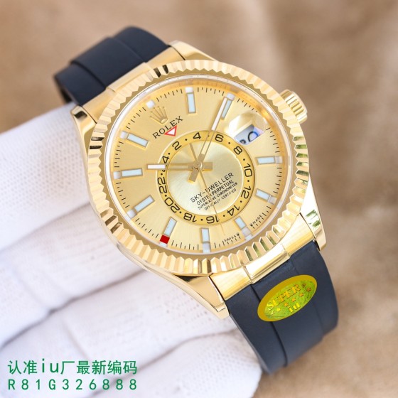 胶带1600 钢带1650
iu 新品 [烟花]全新系列ROLEX劳力士Sky-Dweller“史