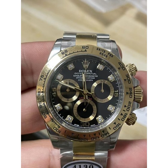 c厂间金黑钻迪 4130机芯