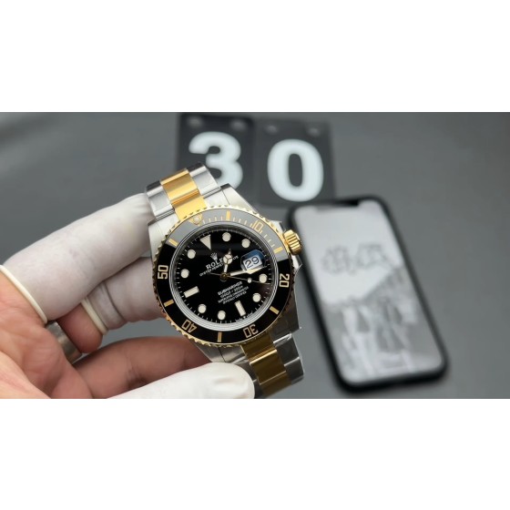 VS 间金黑水鬼41mm 发货实拍！