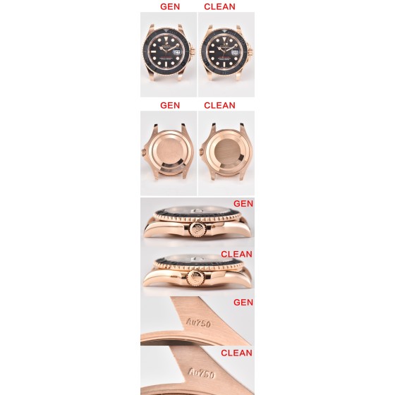 CLEAN/c厂推出游艇40mm系列 126622.  ps/126655玫瑰金版本近期推出
1.左