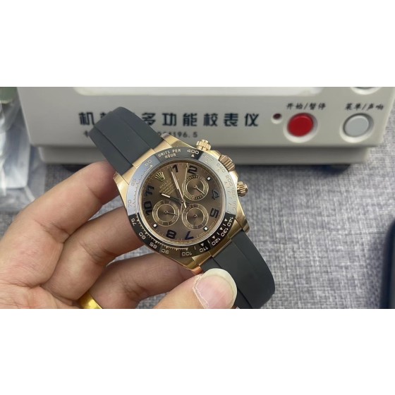 Clean厂！劳力士顶刻迪通拿巧克力盘！丹东4130！