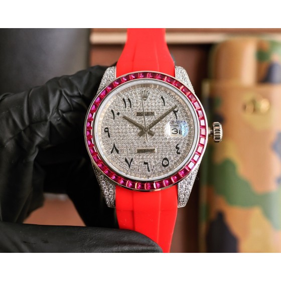 白壳750
劳力士满钻土豪版奢华18k纳米技术！AAA锆石精心打造！采用全自动机械机芯！！整壳同钢