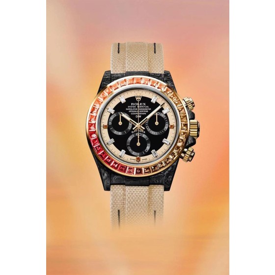 DiW 打造 Rolex Daytona 全新定定制款「Rainbow Sunray」阳光彩虹 以阳