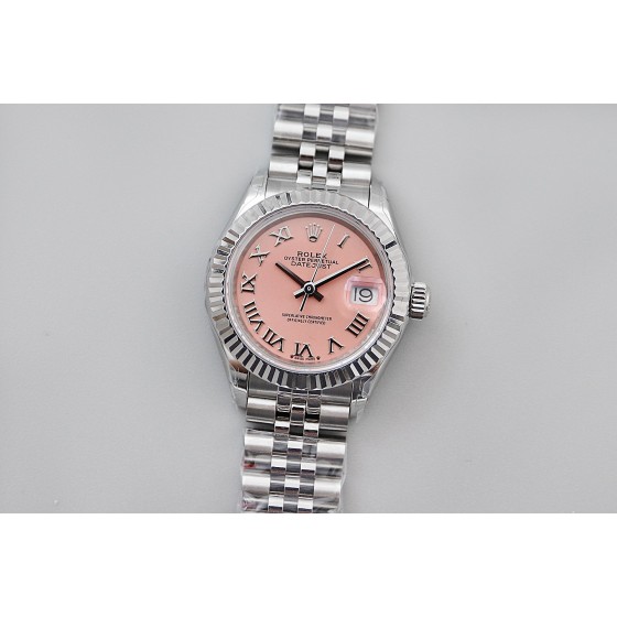 TWS新品 28Mm日志女装腕表，表壳尺寸28Mm 采用18k白金 ，搭配蓝宝石镜面 ，搭配NH05