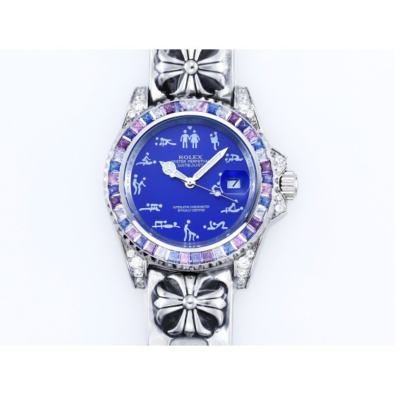 1100新品 劳力士ROLEX“春宫表”17世纪末，为满足贵族对奢华艺术的追求，欧洲制表师们特将春宫