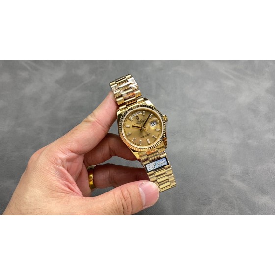 QF 配重 劳力士 星期日志 双历36mm
重量158g装2836机芯
重量140g装3255机