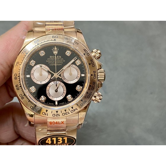 QF 配重版 劳力士 新款迪 迪通拿4131机芯 904精钢182G