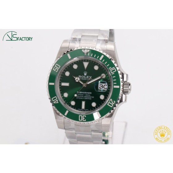 VS全新3135绿水鬼搭载最新版本的Clean厂绿圈口(最新的！+VS自造夜光珠，不用担心夜光珠颜色