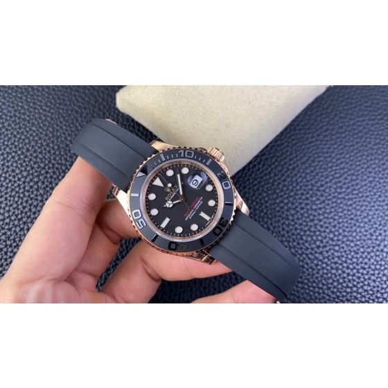 VS 劳力士 游艇名仕YACHT-MASTER 金枚游艇40mm 搭载3135机芯
正品开模，双向